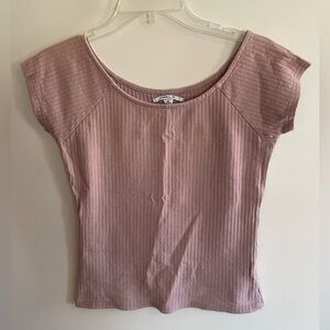 O’Neil blush pink top